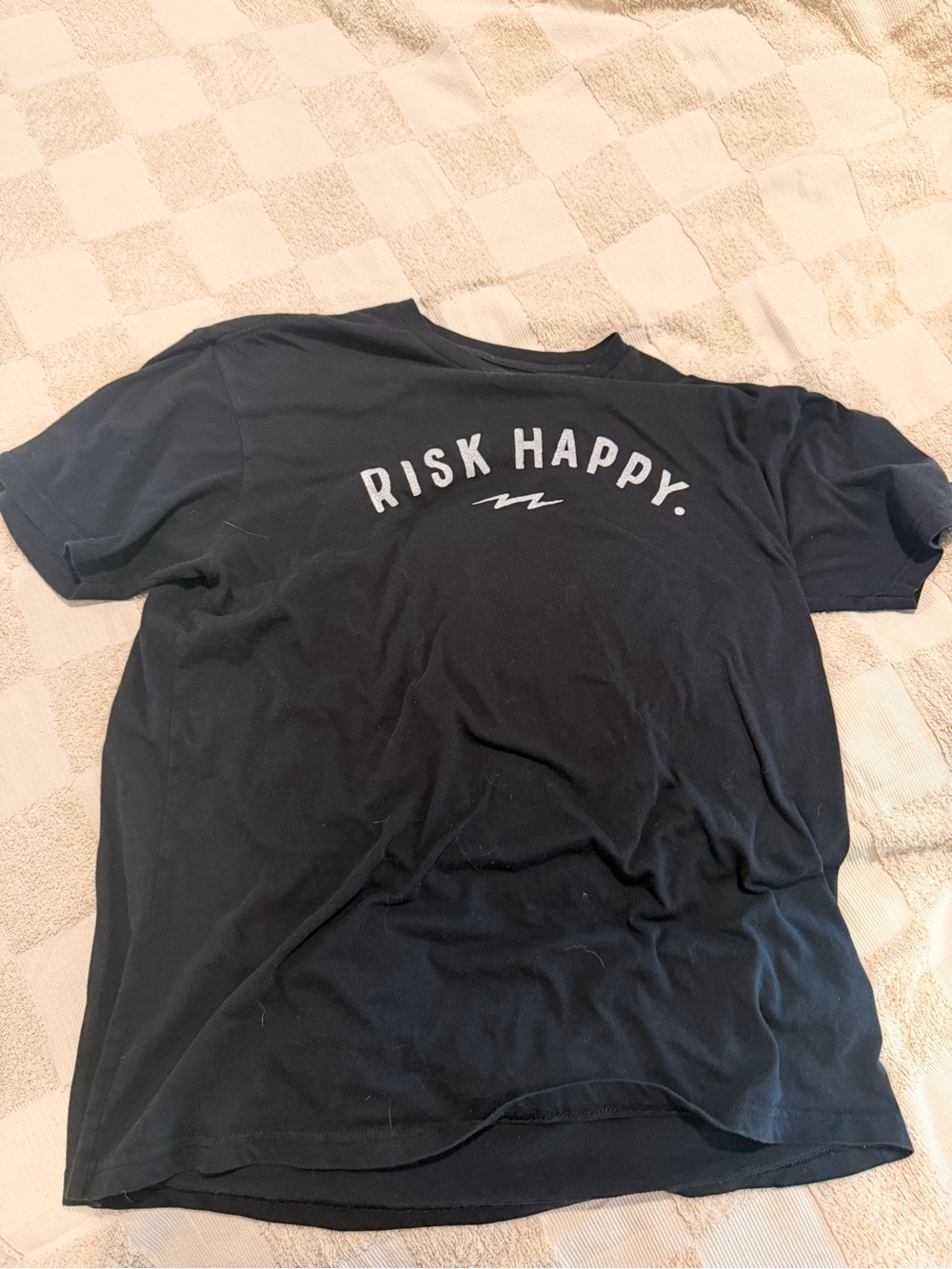 Go fast dont die  Risk Happy Men's Graphic T‑Shirt - Black